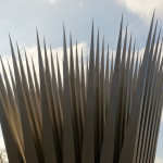 Prague steel sculpture