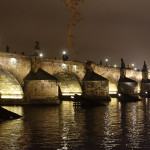 Charles Bridge at night