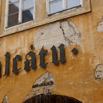 Prague sign detail